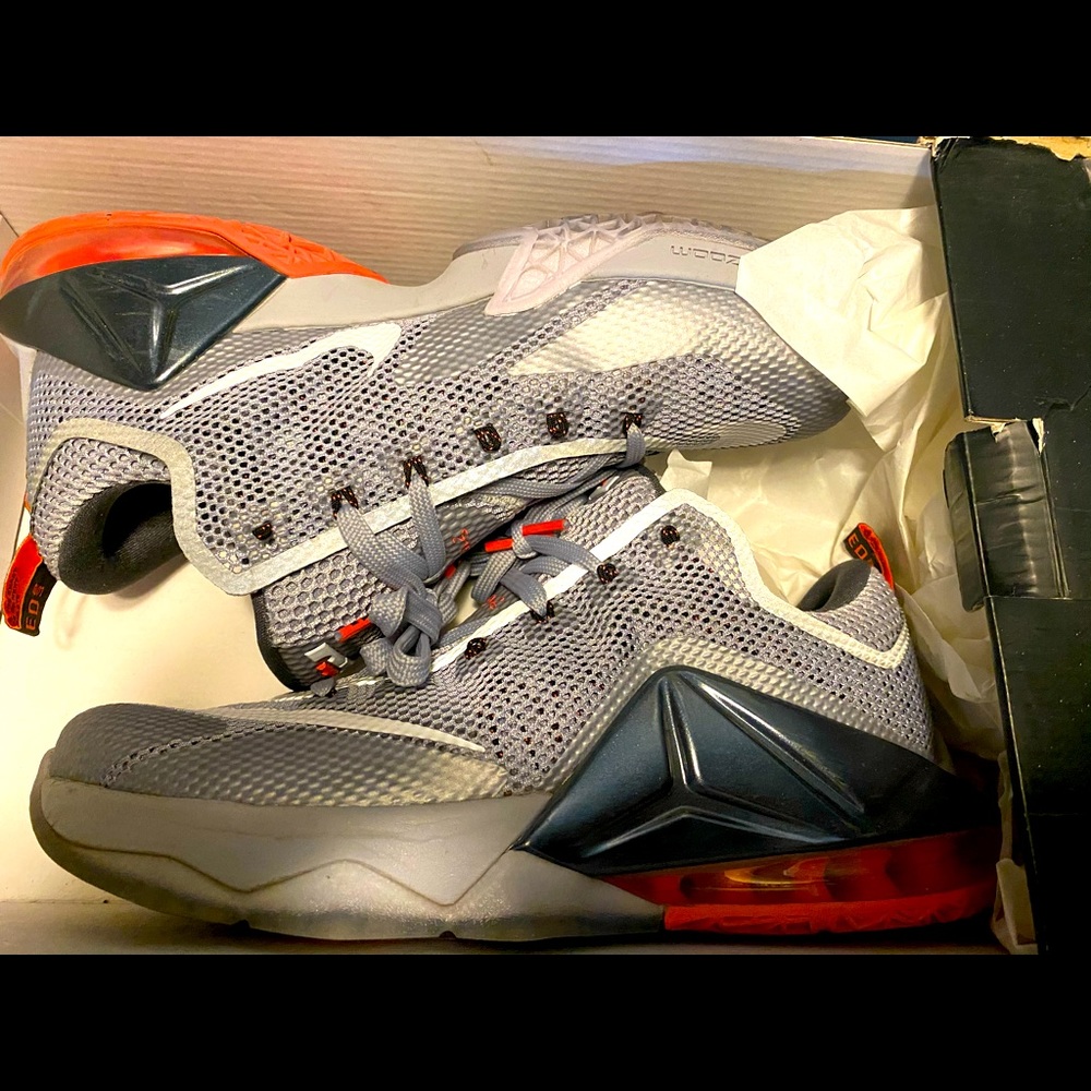 Lebron 12 Wolf Grey